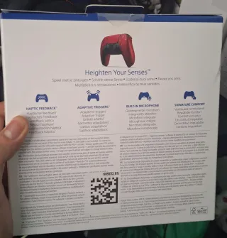 Mando DualSense volcanic red PS5