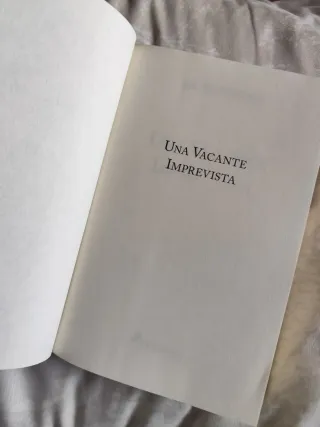 Libro Una vacante imprevista