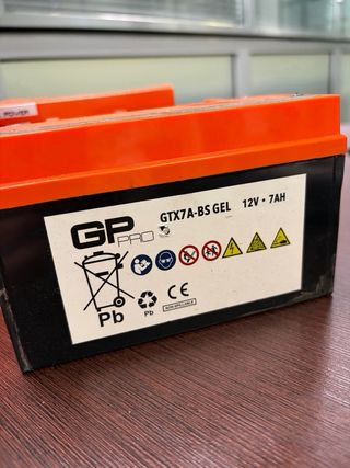 Batería GP-PRO GTX7A-BS GEL 12V 7Ah