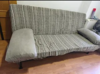 Estructura Sofá Cama Tela y Metal