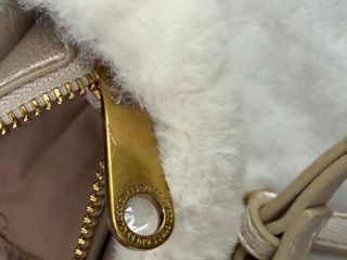 Bolso Pelo Guess Blanco