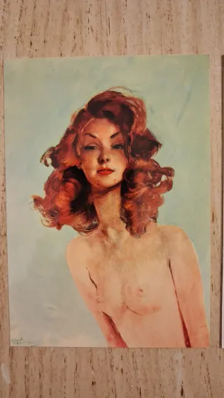 Cartoline Pin up P.Marzari