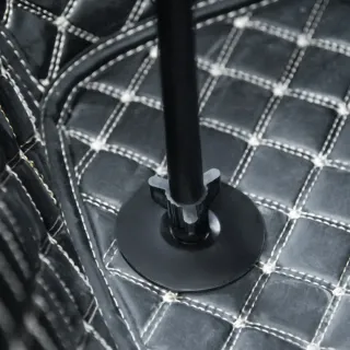 Barrera Coche Perros Reja Ajustable