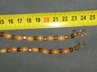 Collana vintage Madreperla dorata