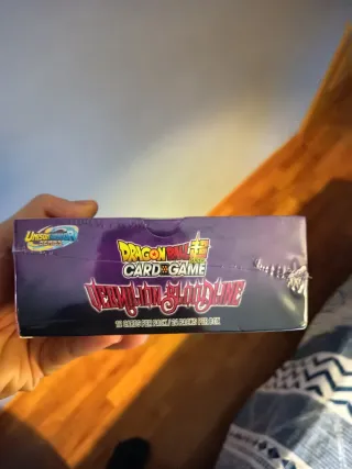 Scatola Gioco di Carte Dragon Ball Linea di Sangue Vermilion
