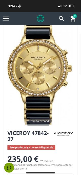 Reloj Viceroy Cerámica Mujer