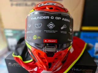 Casco Racing Thunder C GP Aero Fire