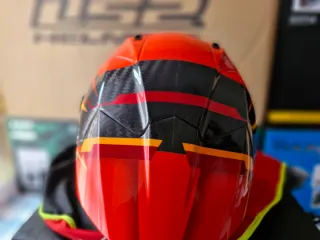 Casco Racing Thunder C GP Aero Fire