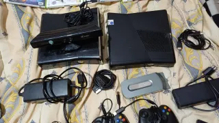 Dos Xbox 360 Microsoft Negro 5 mando