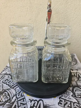 Castor de Pepinos Inglés Vintage Plateado