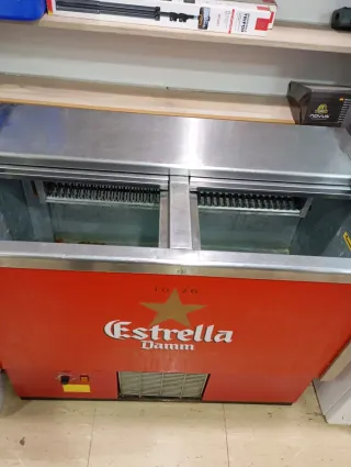 Congelador horizontal Estrella Damm