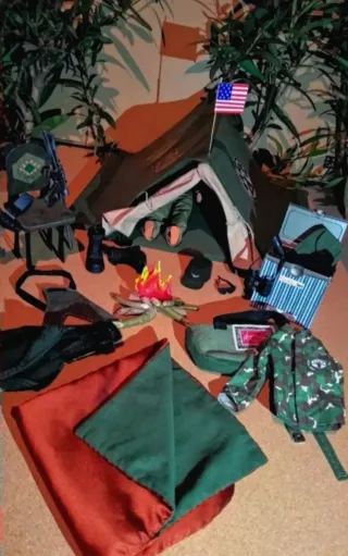 Campamento - Action-Man Articulado Comlementos