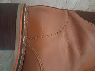 Botines marrones con cremallera