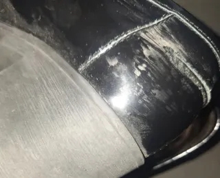 Zapatos de tacón negros talla 38