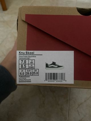Vans Old Skool Talla 39 Nuevas