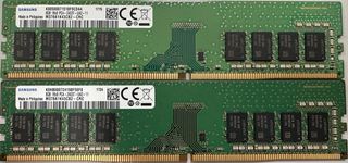 2x Samsung 8GB DDR4 2400MHz DIMM RAM