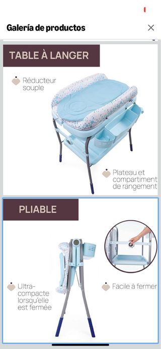 Bañera plegable para bebé