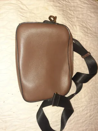 Bolso Guess Hombre Beige y Marrón