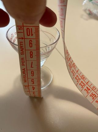 Bicchierino Amaro Montenegro vintage anni '60