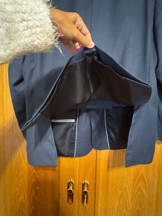 Traje de vestir azul grisáceo, edición limitada