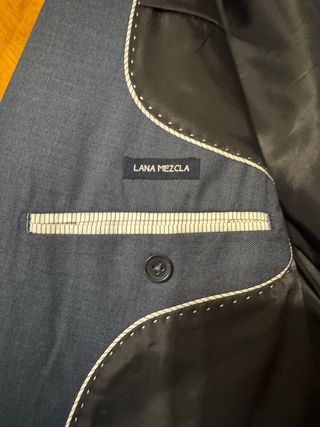 Traje de vestir azul grisáceo, edición limitada