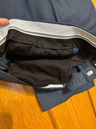 Traje de vestir azul grisáceo, edición limitada