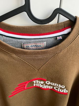 Sudadera El Ganso Hombre Marrón