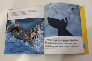 Pinocchio - Le Fiabe Disney - Illustrato Raro