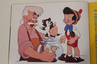 Pinocchio - Le Fiabe Disney - Illustrato Raro