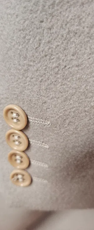 Abrigo Canali Beige Talla 48/50