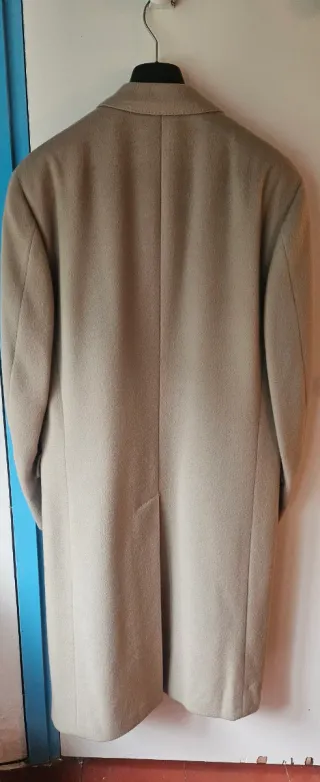 Abrigo Canali Beige Talla 48/50