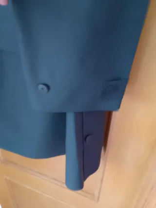 Gabardina engomada Bimba y Lola negra