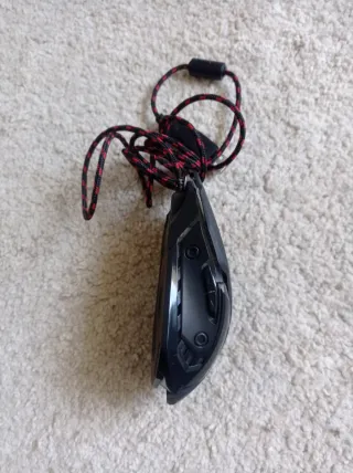 Ratón Gaming USB Negro