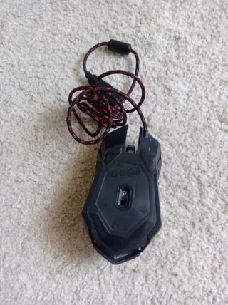 Ratón Gaming USB Negro