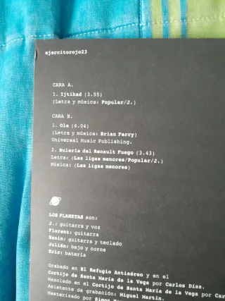 Los Planetas Ijtihad Vinilo