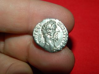 Lote cuatro denarios Romanos variedad uno forrado