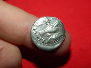 Lote cuatro denarios Romanos variedad uno forrado