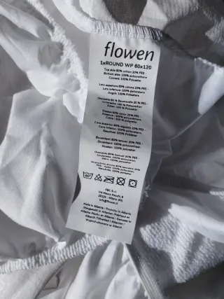 3 protectores para colchón de cuna 60x120 cm