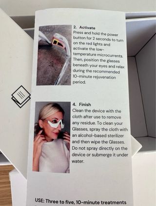 Gafas Terapia Luz Roja 3D Eye Beauty