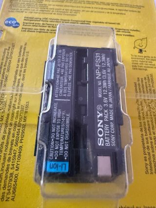 Batería Sony NP-FS31 Handycam InfoLITHIUM