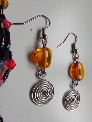 Conjunto bisutería artesanal