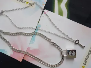 Nana e Ren Collana con Lucchetto e Chiave