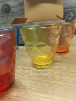 Set 6 Bicchieri DGBAVARIA acqua colorati