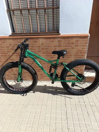 Bicicleta Fat Bike Verde BIFLEX