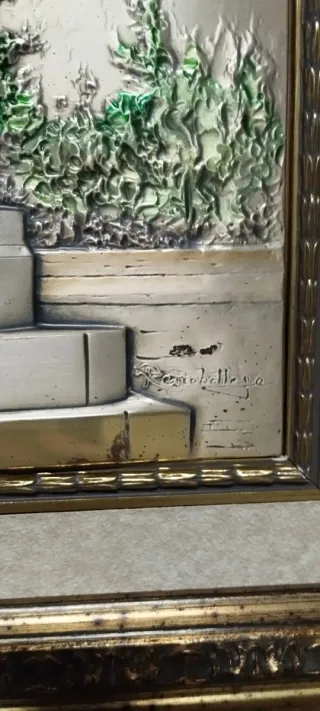 Grabado Plata Ermita Lidon Marco exterior 52x42