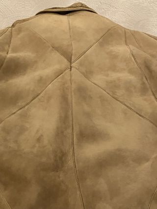 Giaccone montone rovesciato vintage anni '80
