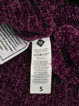 Jersey chenilla TEX talla S