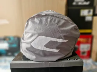 Casco Modular 569g Max City Negro Rojo