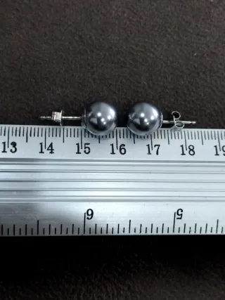 Pendientes plata ley chica nuevos
