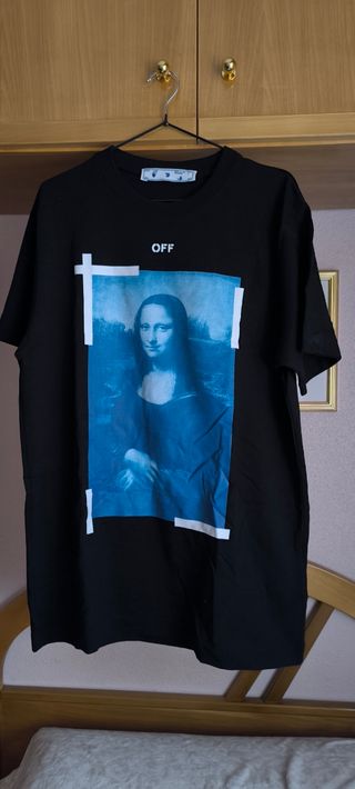 Camiseta Off White Mona Lisa hombre talla XL